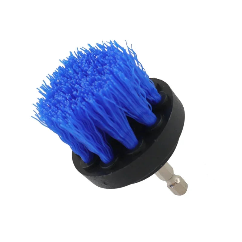 Soft Drill Brush Attachment 4inch For Cleaning Carpet & Leather And Upholstery Glass Car Tires Electric Scrubber Drill