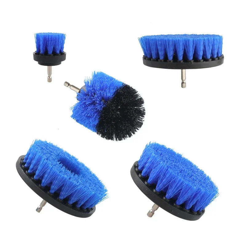 Soft Drill Brush Attachment 4inch For Cleaning Carpet & Leather And Upholstery Glass Car Tires Electric Scrubber Drill