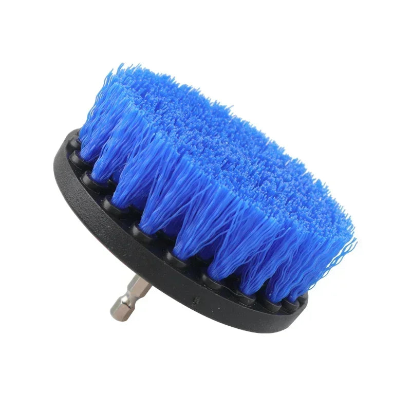 Soft Drill Brush Attachment 4inch For Cleaning Carpet & Leather And Upholstery Glass Car Tires Electric Scrubber Drill