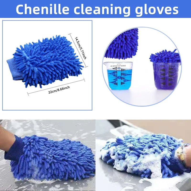 Car Detailing Brush Set The Ultimate Auto Cleaning Kit for Vents Gaps Maintenance Car Air Outlet Detail Clearance Brush